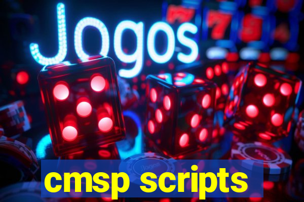cmsp scripts